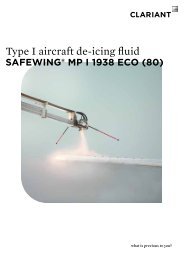 Safewing® MP I 1938 ECO (80) - Clariant