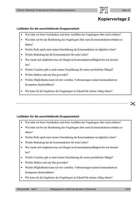 PI - Institut 4: Allgemeinbildende Schulen