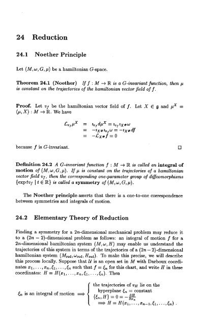 Symplectic Reduction