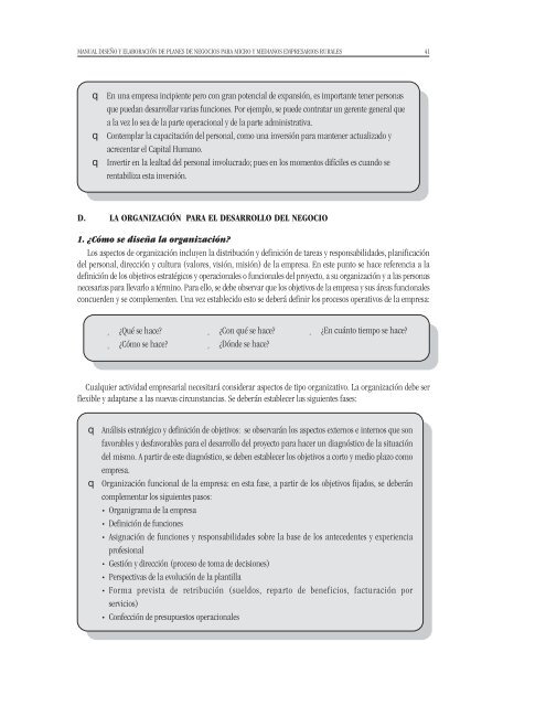 Manual DiseÃ±o y ElaboraciÃ³n de Planes de Negocios para Micro y ...