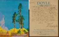 Rare Books, Autographs & Photographs Old ... - Doyle New York