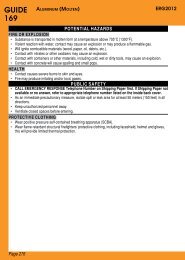 ERG 2012 - Guide 169 - CAMEO Chemicals