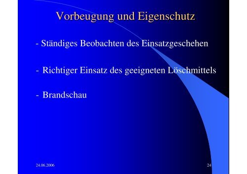 Gefahren der Einsatzstelle - Freiwillige Feuerwehr Pflugdorf-Stadl