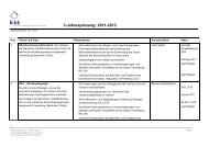 3-Jahresplanung: 2011-2013 - Kantonale Behindertenkonferenz ...