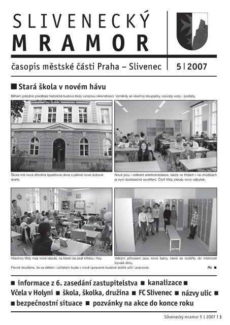 5/2007 12 stran/0,6MB - Praha-Slivenec