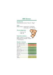 BRS Serrano - Embrapa Produtos e Mercado