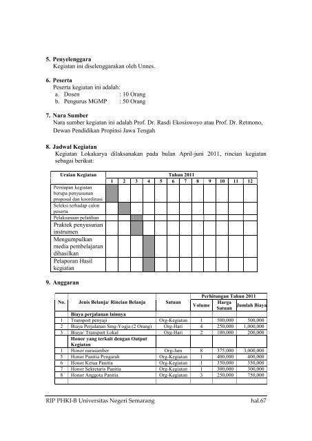 term of reference - Jurusan Matematika UNNES