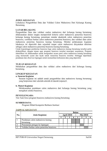 term of reference - Jurusan Matematika UNNES