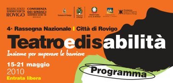 Pdf Teatro e disabilitÃ  - Rovigo - Azienda ULSS 18