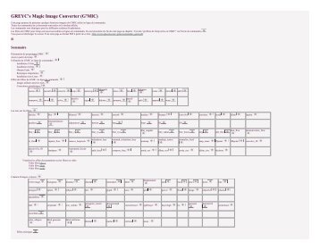 G'MIC - The Gimp Documentation en franÃ§ais