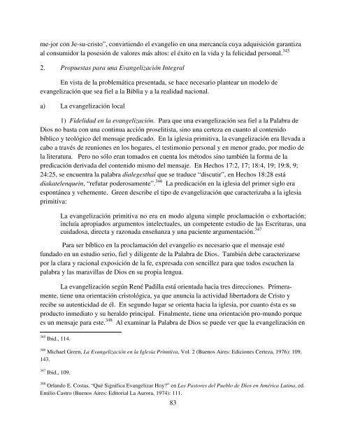 Historia y MisiÃ³n del Protestantismo HondureÃ±o - Prolades.com
