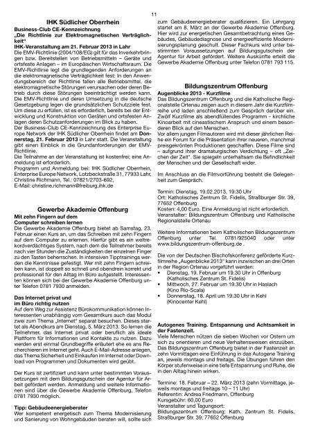 Mitteilungsblatt kw 07-2013.pdf - Zell-Weierbach