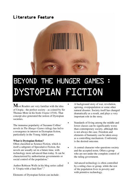 Dystopian fiction - Bundaberg Regional Libraries