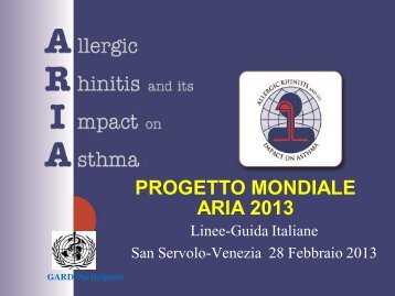 Rinite allergica - Progetto ARIA