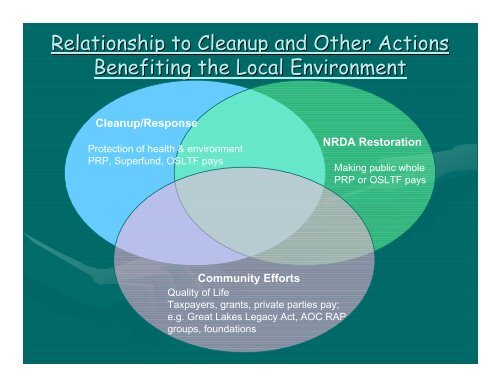 Overview of Natural Resources Damage Assessment and Restoration