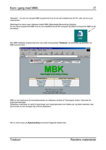 MBK manual - Tradium