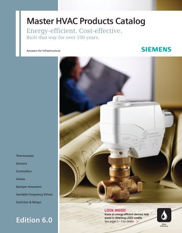 Master HVAC Products Catalog - Siemens Building Technologies