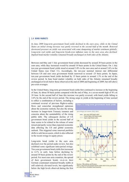 Monthly Bulletin July 2009 - Banque de France