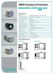 CMI25 Vandalproof Pushbutton