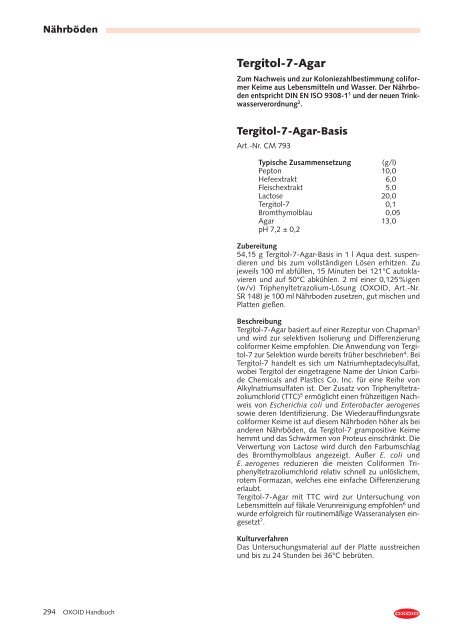 Tergitol-7-Agar - mibius