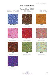 Kaffe Fassett - Prints Roman Glass - GP01 - Coats