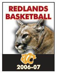 Media Guide 06-07.indd - Redlands Community College