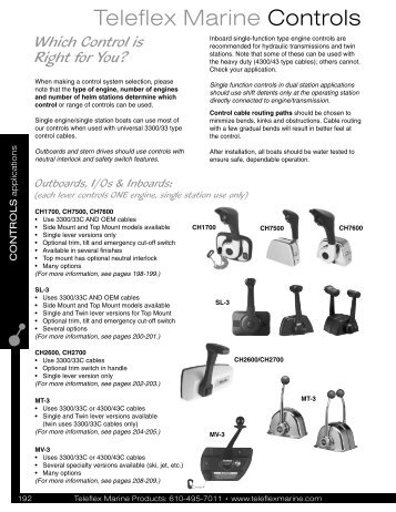 Teleflex Marine Controls