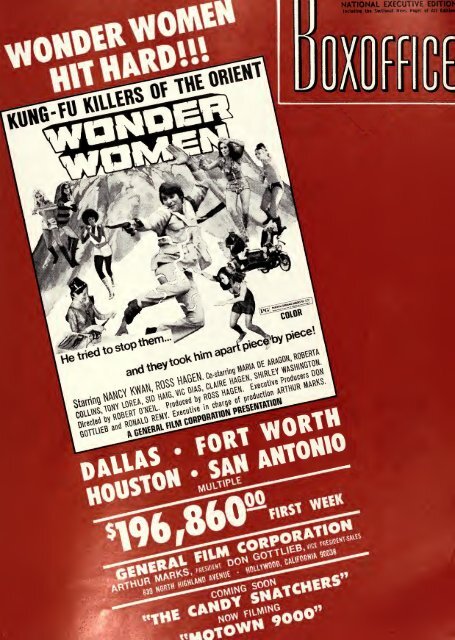 Boxoffice April 30 1973 Boxoffice April 30 1973