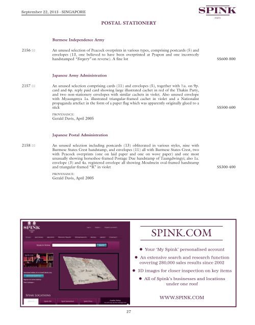 Download Catalogue PDF - Spink