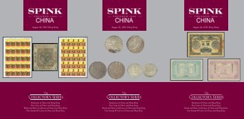 Fine Coins of China and Hong Kong - Spink