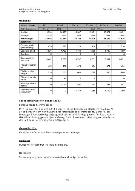 Budget 2013 - Bornholms Regionskommune