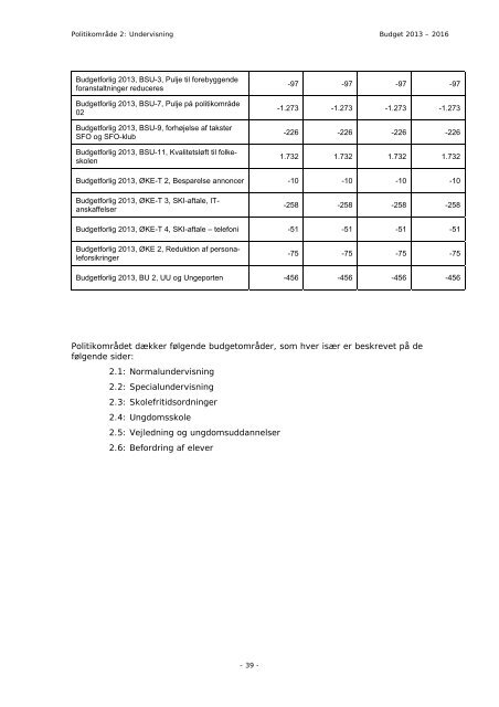 Budget 2013 - Bornholms Regionskommune