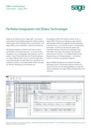 Integration Office Line SData