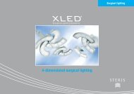 4-dimensional surgical lighting - STERIS Surgical Technologies