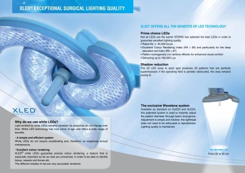 4-dimensional surgical lighting - STERIS Surgical Technologies