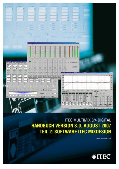 SOFTWARE ITEC MIXDESIGN - ITEC Tontechnik u ...