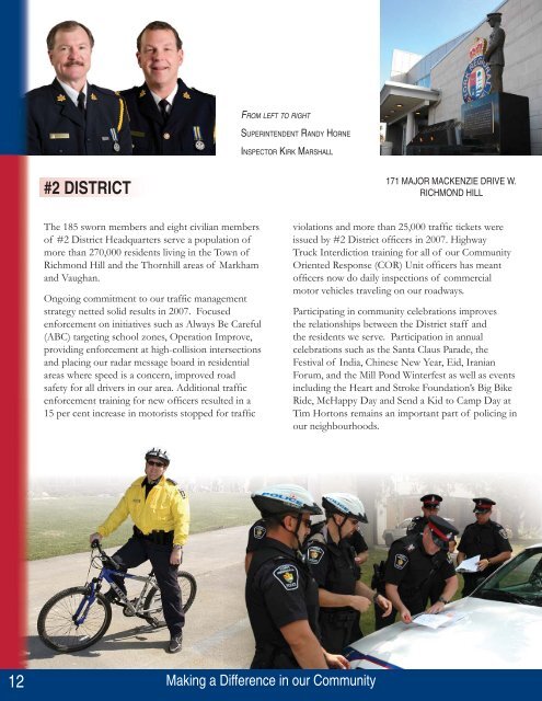 Annual Report-2007- Inside Pages.indd - York Regional Police