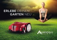 finden Sie das aktuelle Prospekt fÃ¼r Rasenroboter - Ambrogio