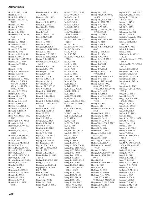 AUTHOR/SPEAKER INDEX - Experimental Biology