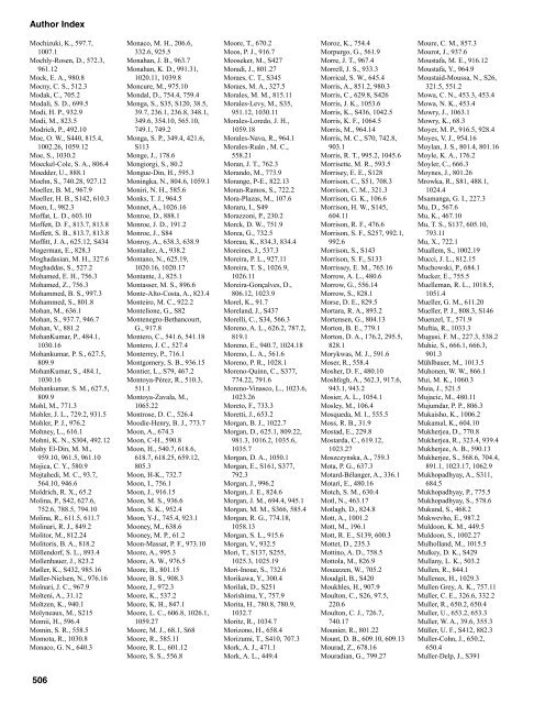 AUTHOR/SPEAKER INDEX - Experimental Biology