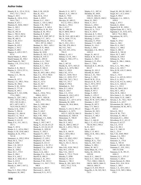 AUTHOR/SPEAKER INDEX - Experimental Biology