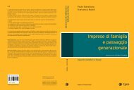 Imprese di famiglia e passaggio generazionale - Studio Legale ...