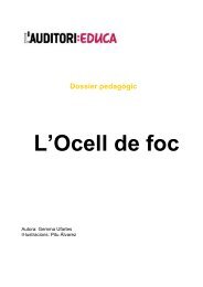 Ocell de foc doc - L'Auditori