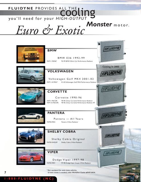 view catalogue - KNS Autosport