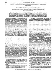 Multiple Diamine-Dialdehyde Condensations. synthesis of ...