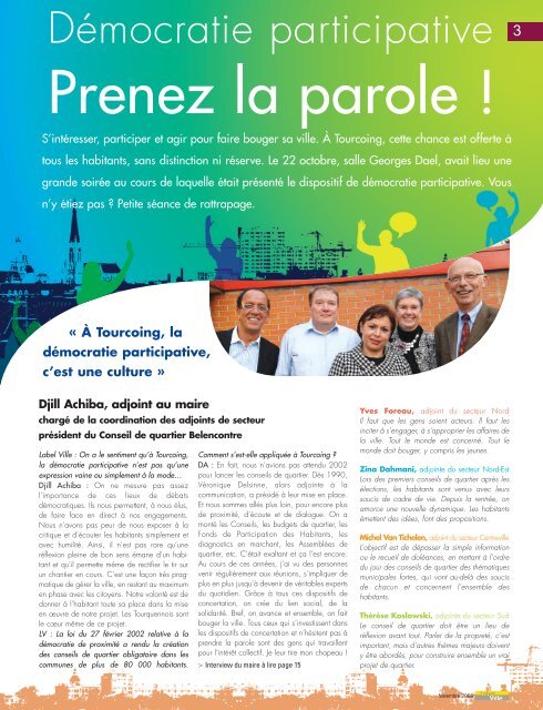 Démocratie participative - Tourcoing