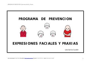 programa de prevencion expresiones faciales y praxias - Catedu