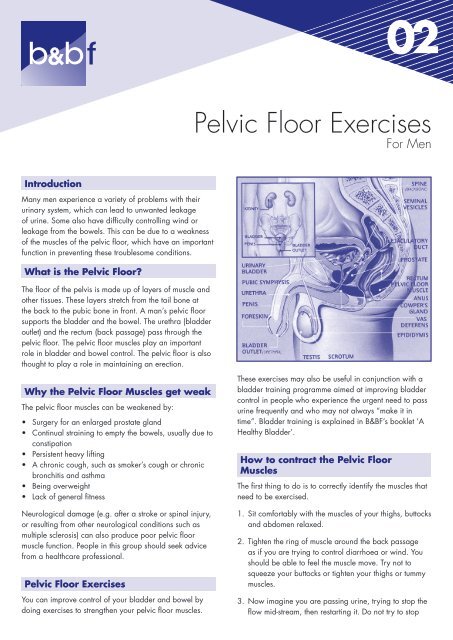 Pelvic Floor Exercises Bromley Healthcare
