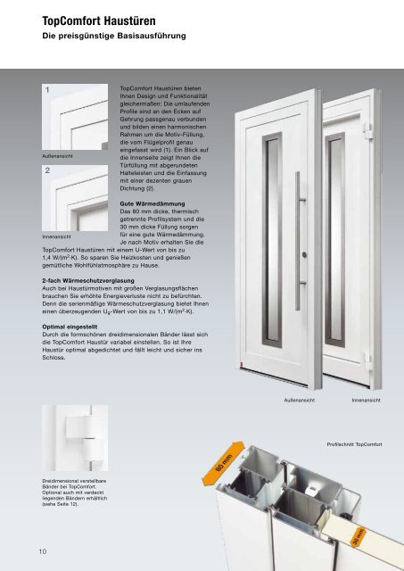 Aluminium-Haustüren - Hörmann KG