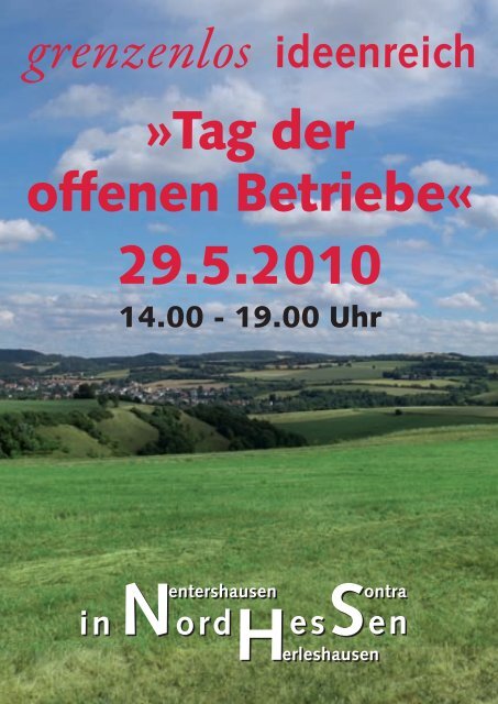 Tag der offenen Betriebe« 29.5.2010 - InKomZ